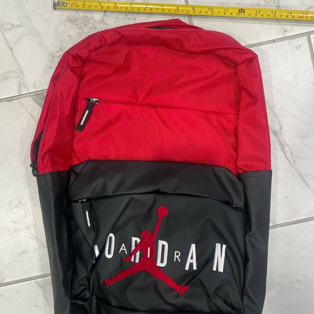 NWT Jordan Jumpman Pivot Backpack Red/Black 9A0408-KR5 Large Basketball Nike
